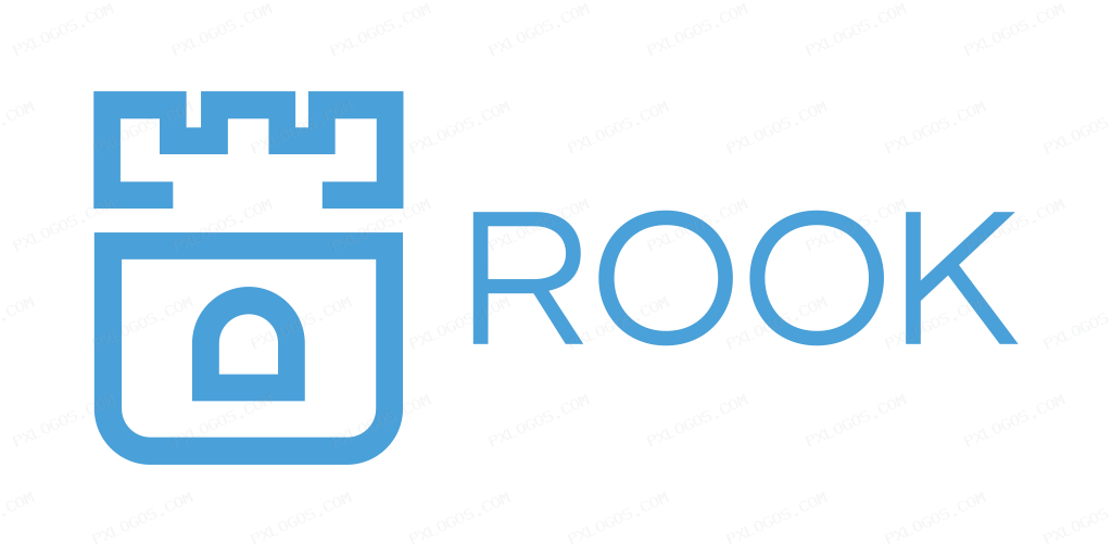 Rookio Wordmark Logo PNG with transparent background