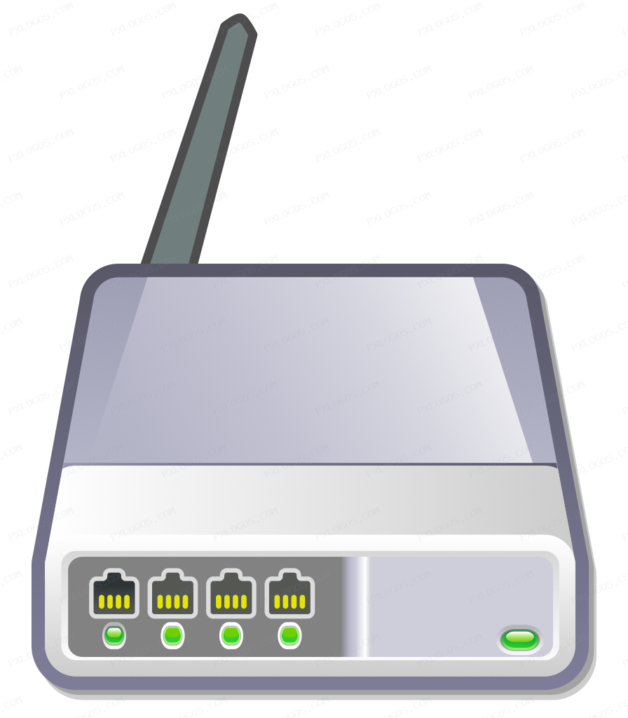 Router Logo PNG with transparent background