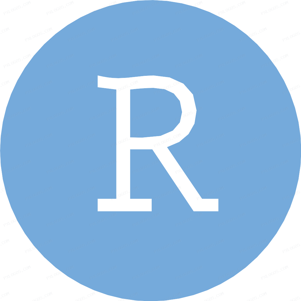 Rstudio Logo PNG with transparent background