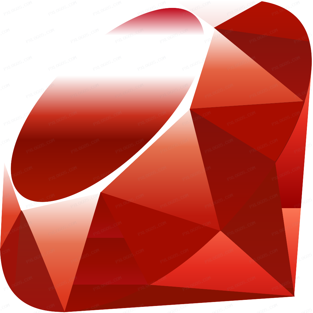 Ruby Logo PNG with transparent background