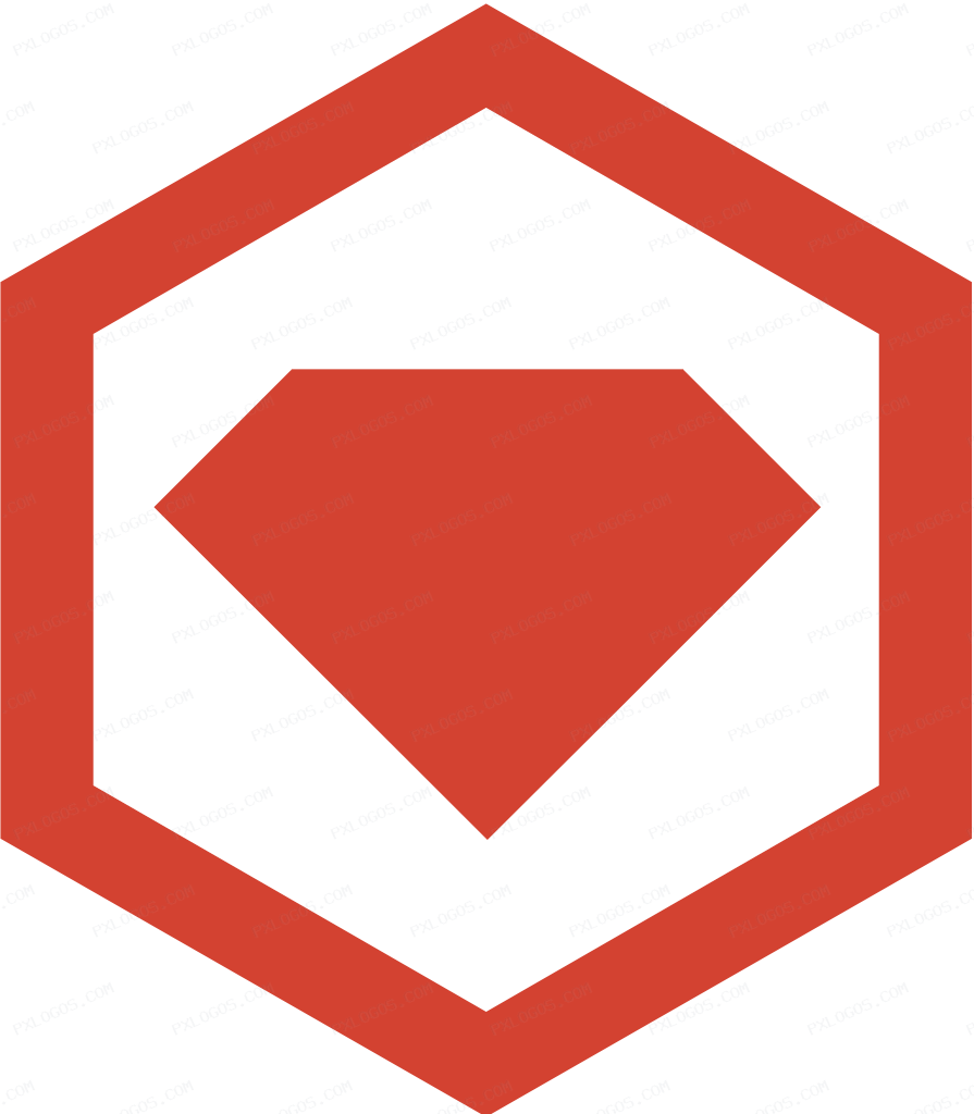 Rubygems Logo PNG with transparent background