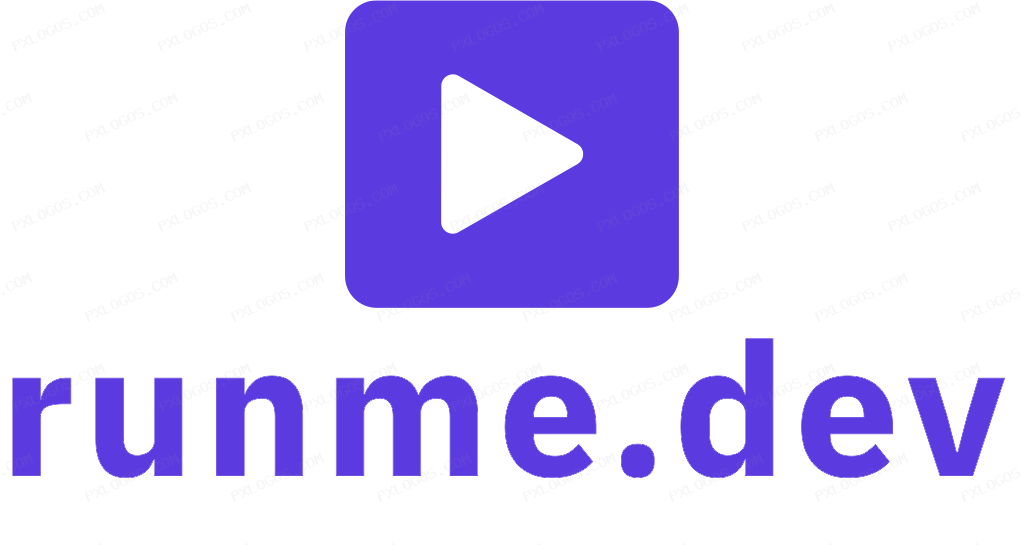 Runme Notebooks Logo PNG with transparent background