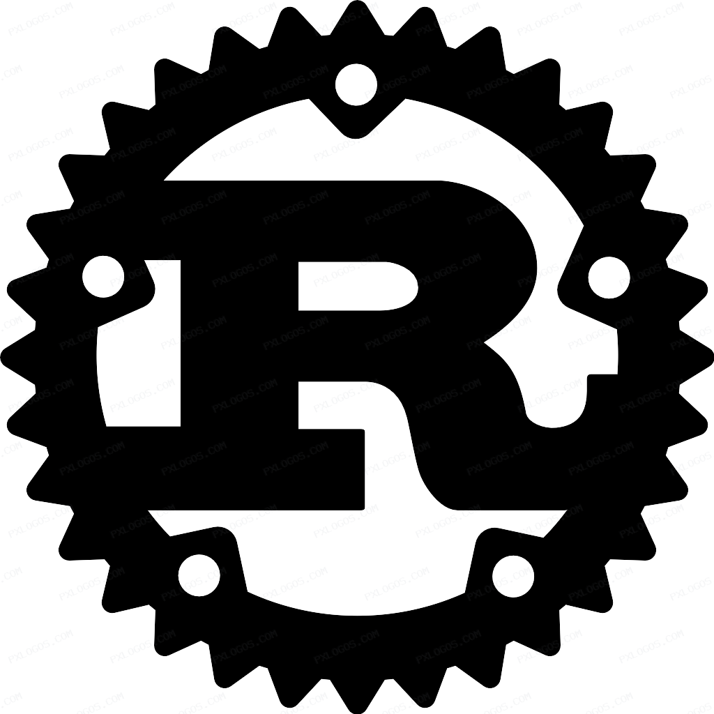 Rust Logo PNG with transparent background