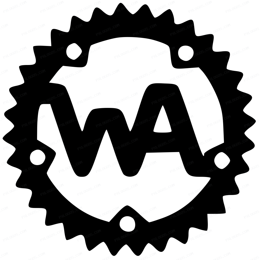 Rustwasm Logo PNG with transparent background