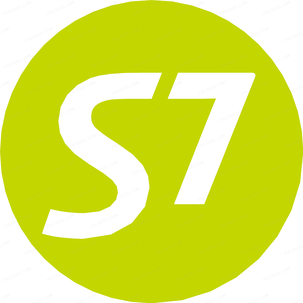 S7 Airlines Logo PNG with transparent background