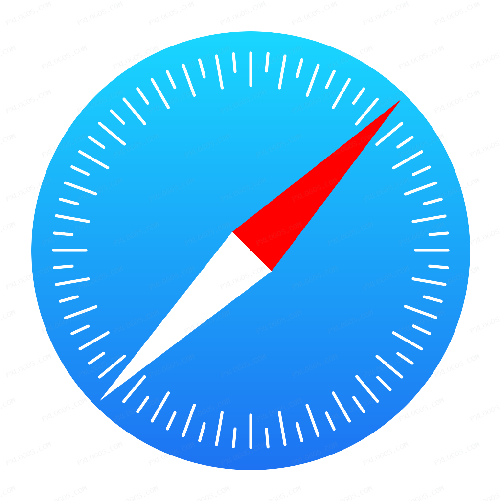 Safari iOS Logo PNG with transparent background