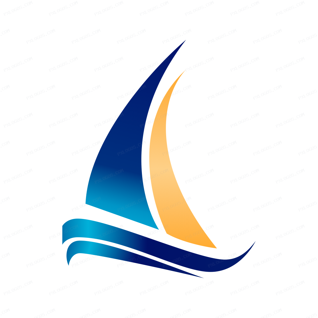 Sail Logo PNG with transparent background