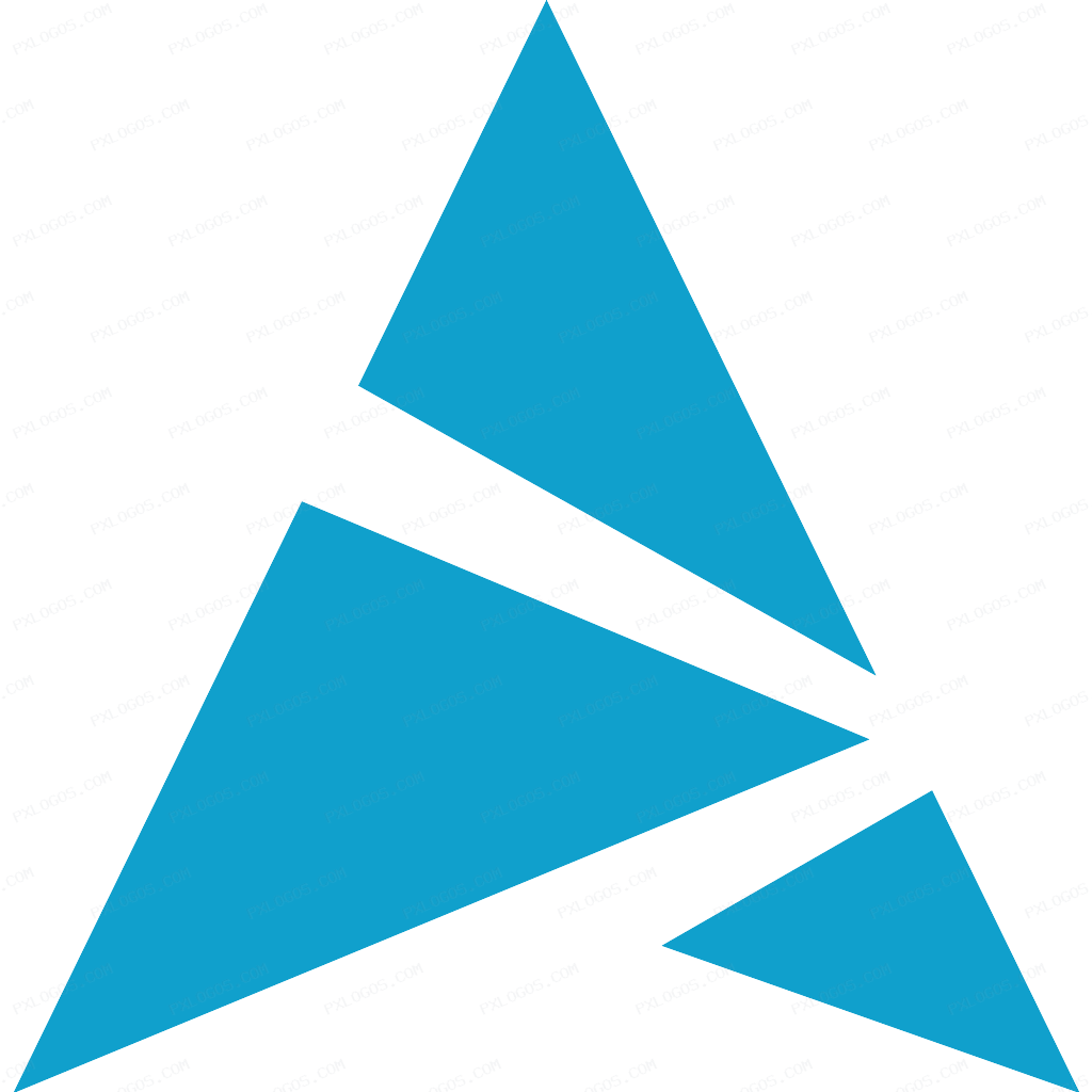 Artix Linux Logo PNG with transparent background