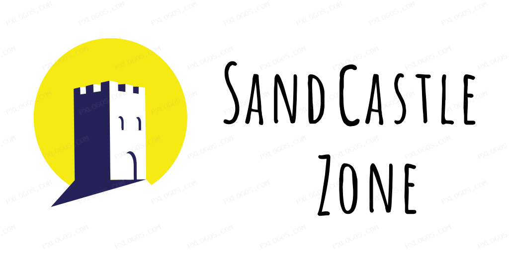Sandcastlezone Wordmark Logo PNG with transparent background