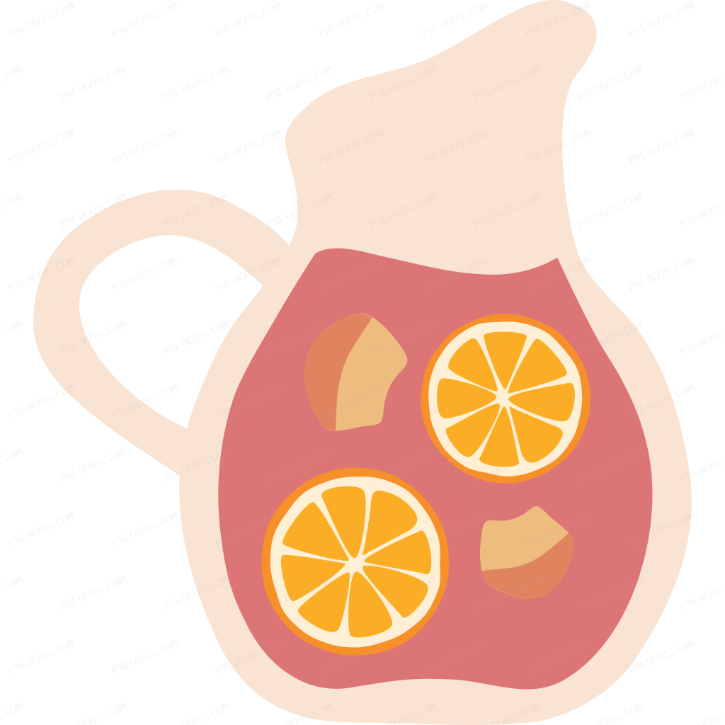 Sangria GraphQL Logo PNG with transparent background