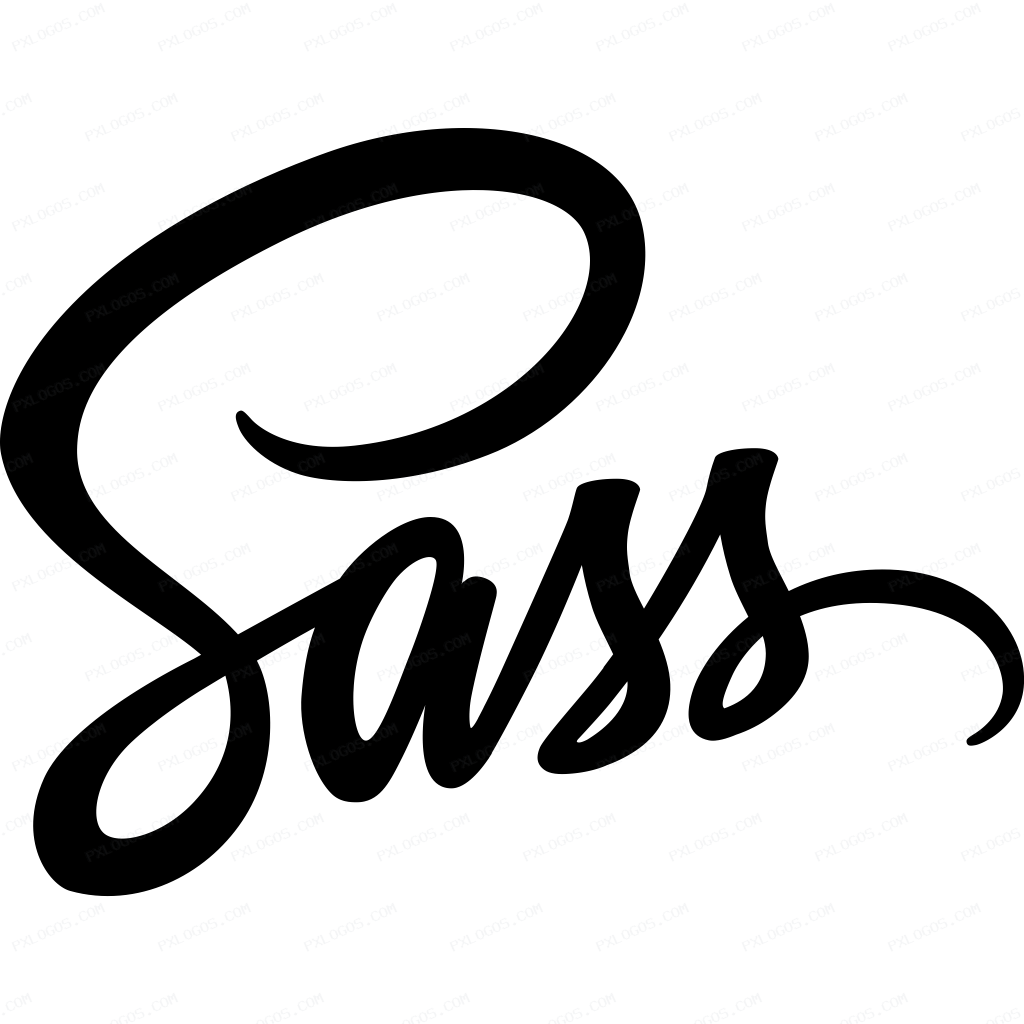 Sass Alt Logo PNG with transparent background
