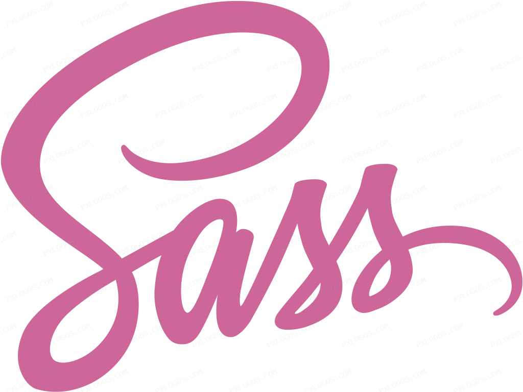 Sass Logo PNG with transparent background