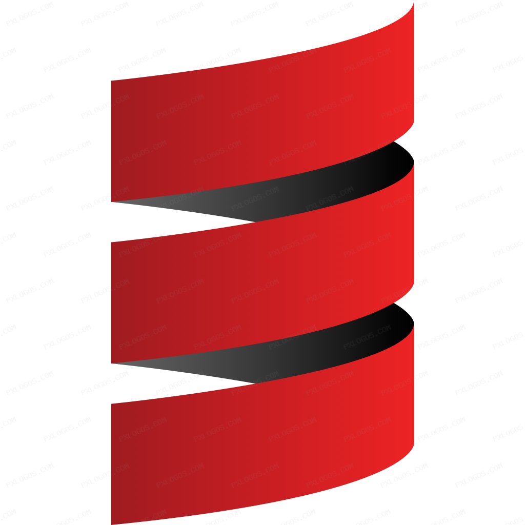 Scala Lang Logo PNG with transparent background