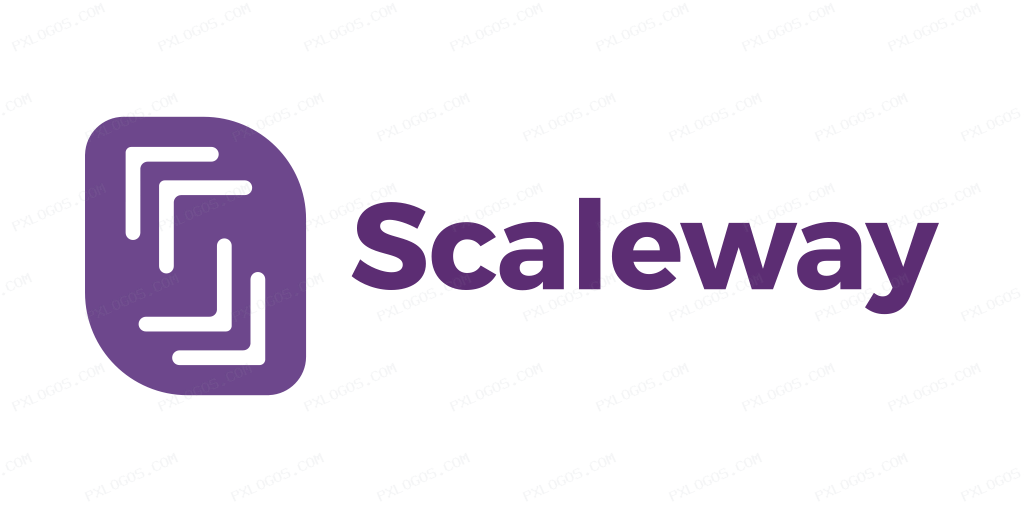 Scaleway Wordmark Logo PNG with transparent background