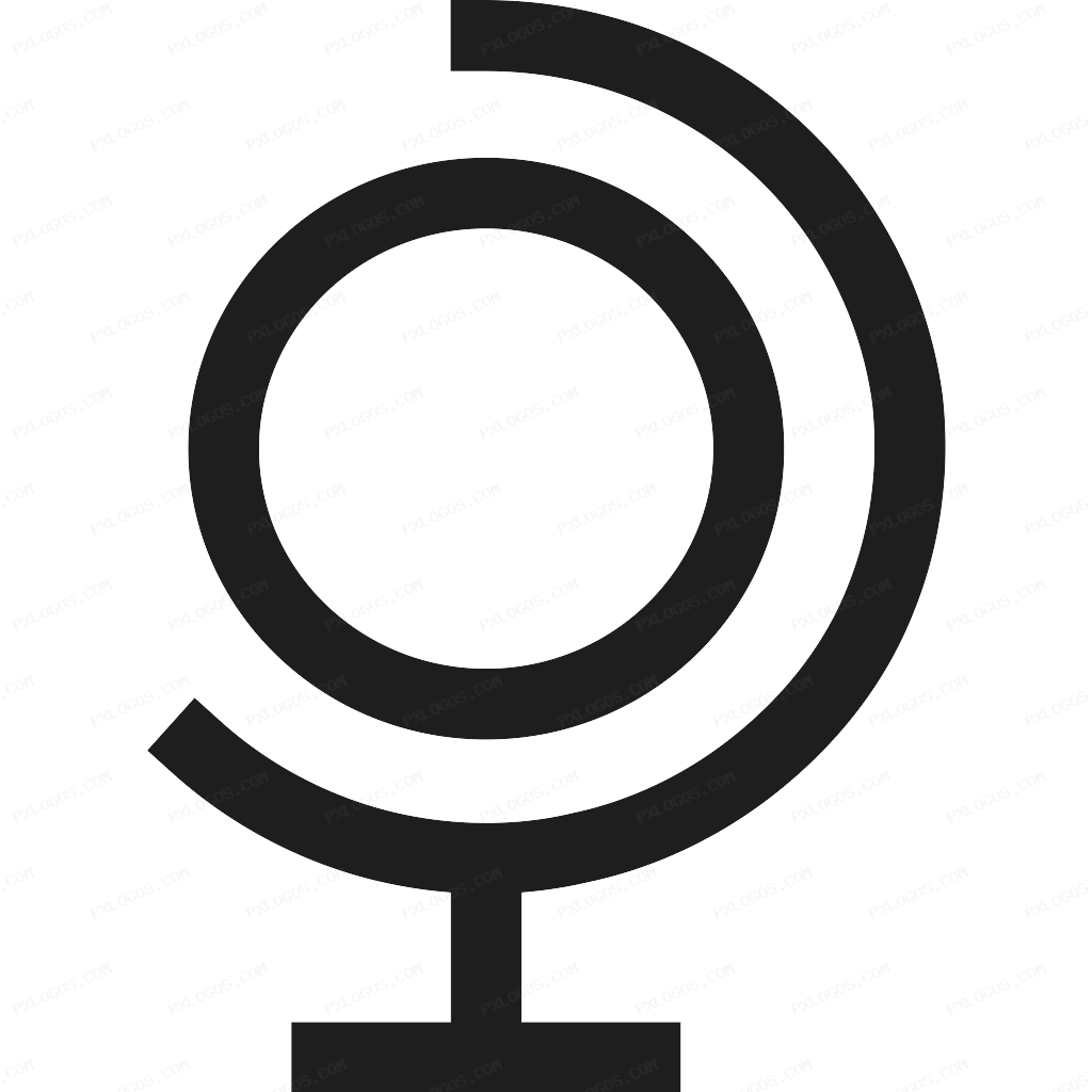 Scratch Map Logo PNG with transparent background