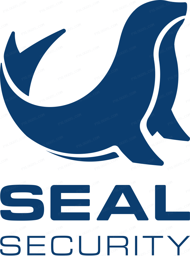 Seal Security Logo PNG with transparent background