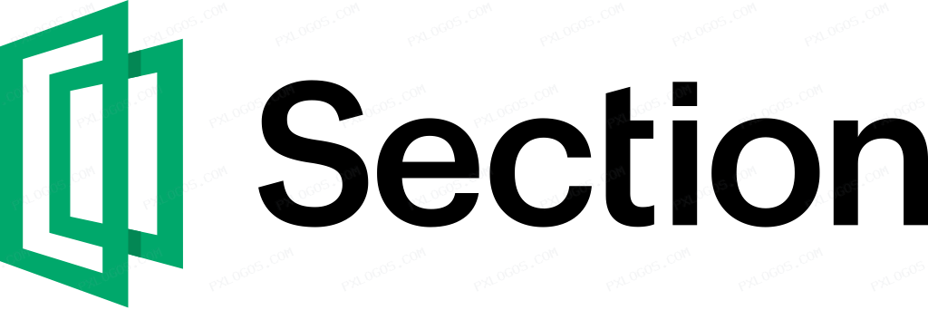 Section Wordmark Logo PNG with transparent background
