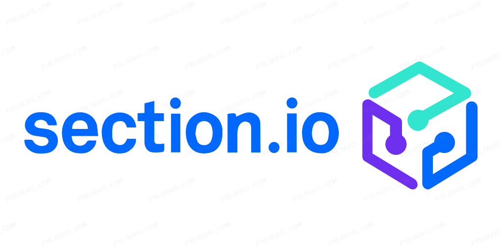 Sectionio Wordmark Logo PNG with transparent background