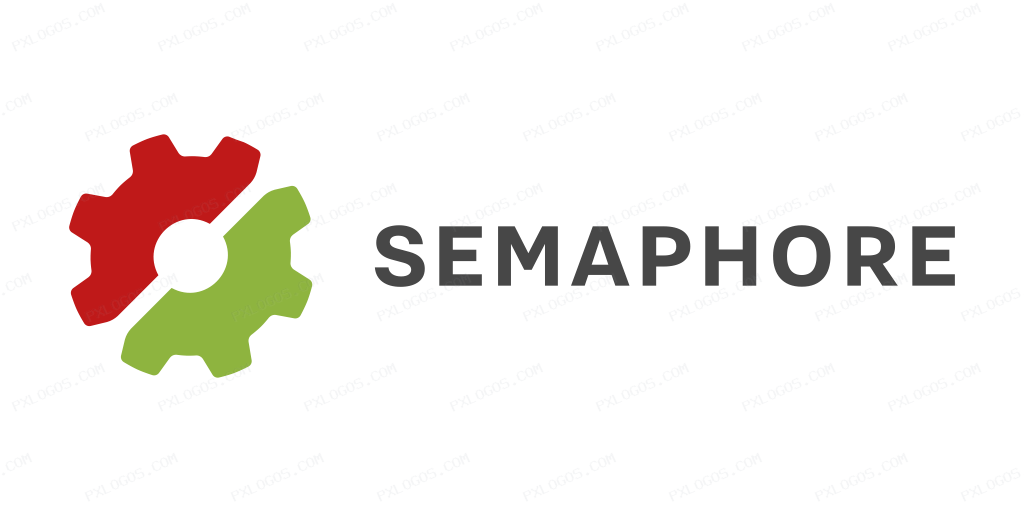 Semaphoreci Wordmark Logo PNG with transparent background