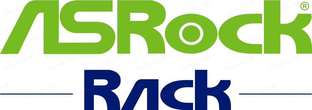 Asrock Rack Logo PNG with transparent background