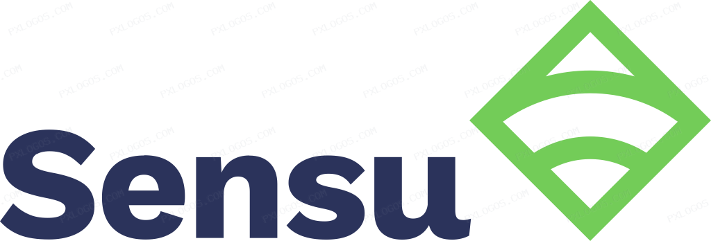 Sensu Wordmark Logo PNG with transparent background