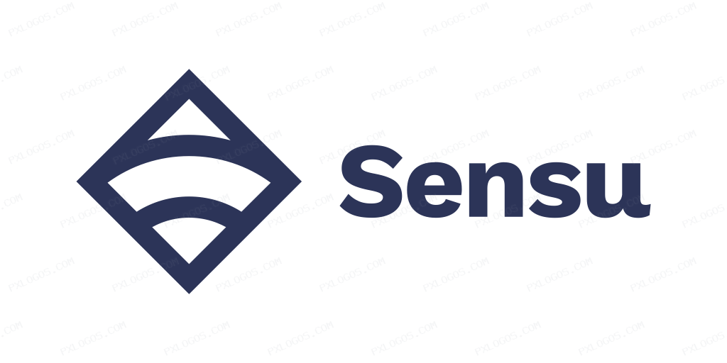 Sensuio Wordmark Logo PNG with transparent background