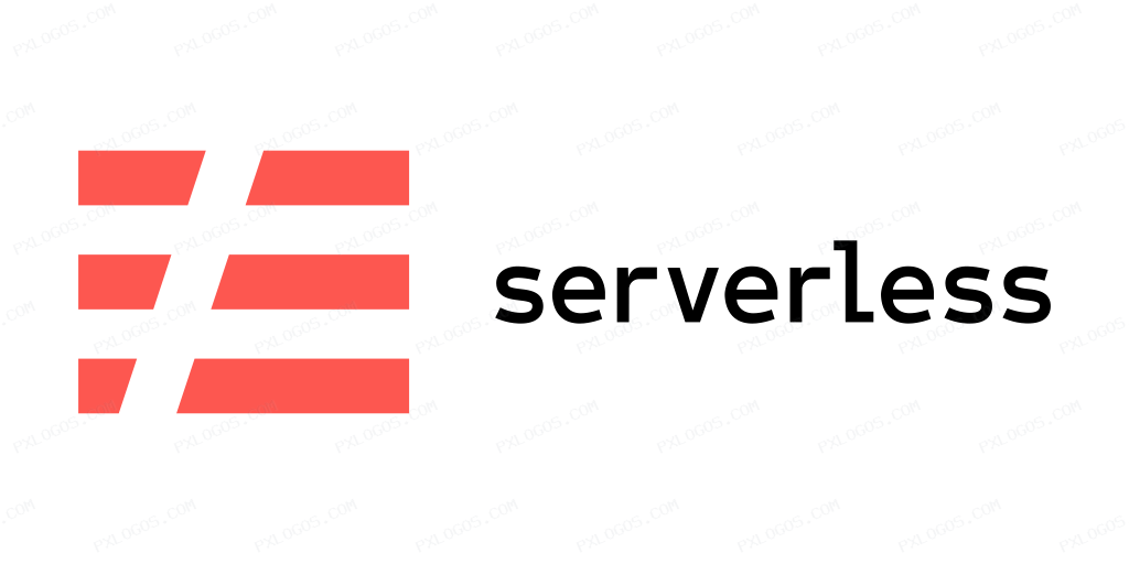 Serverless Wordmark Logo PNG with transparent background