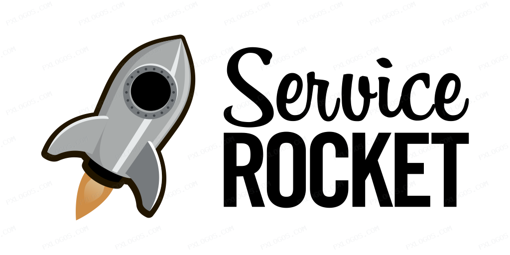 Servicerocket Wordmark Logo PNG with transparent background