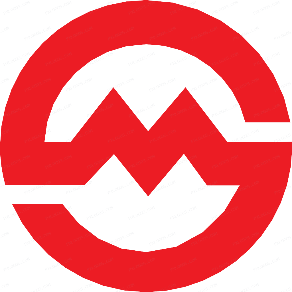Shanghai Metro Logo PNG with transparent background