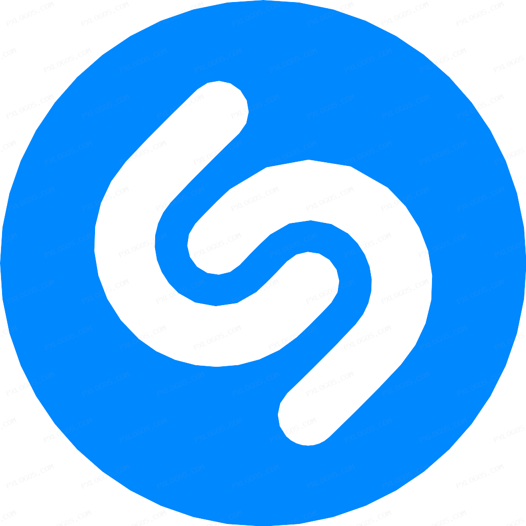 Shazam Logo PNG with transparent background