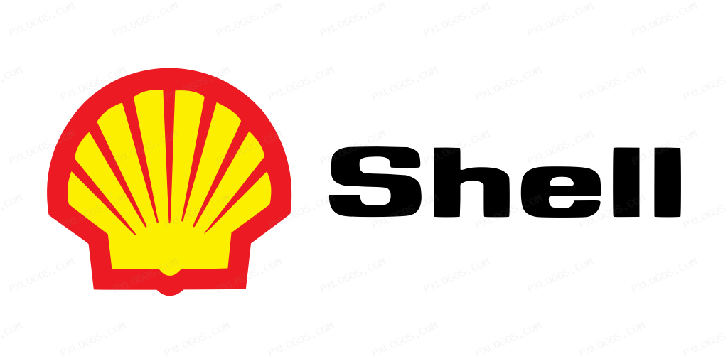 Shell Wordmark Logo PNG with transparent background