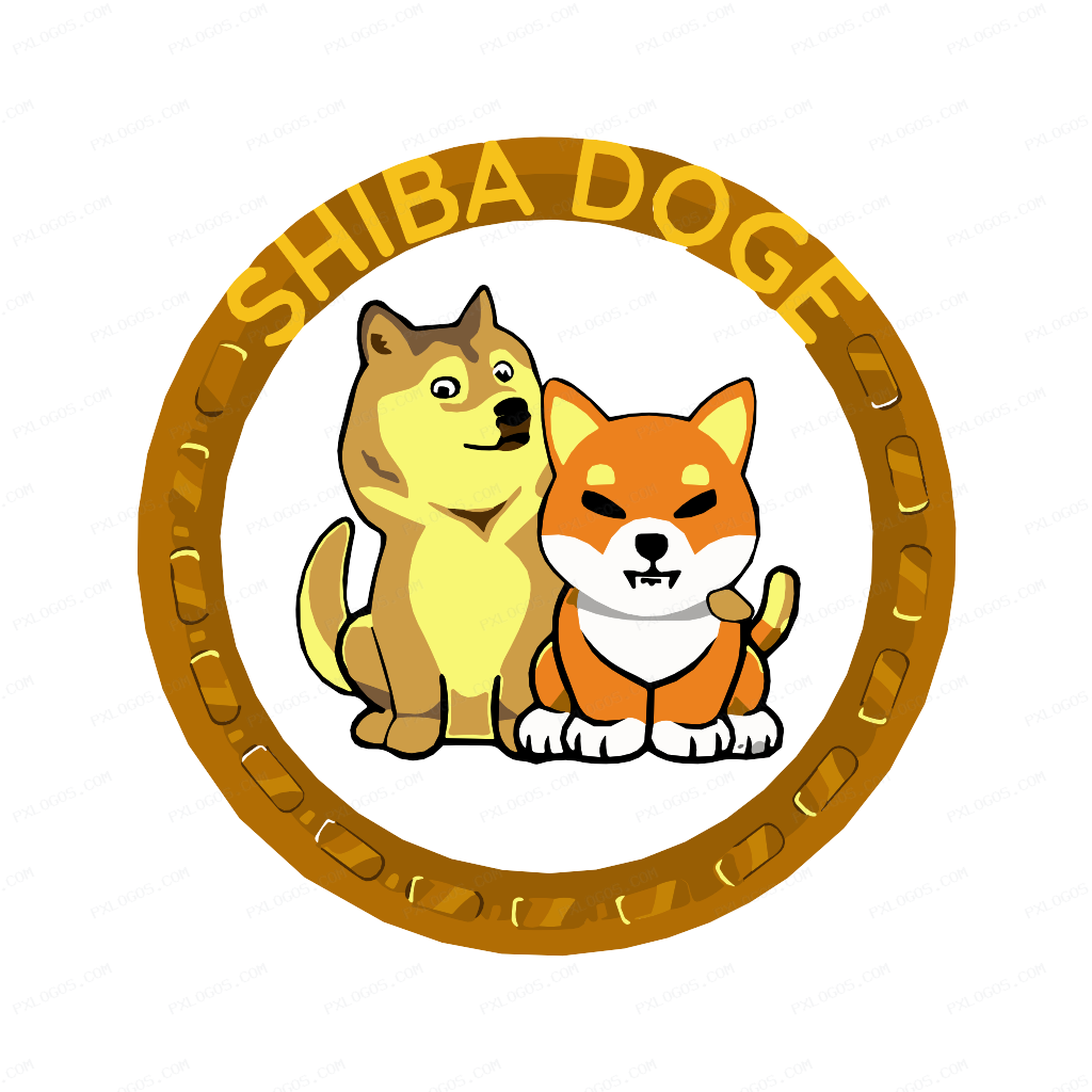 Shibdoge Logo PNG with transparent background