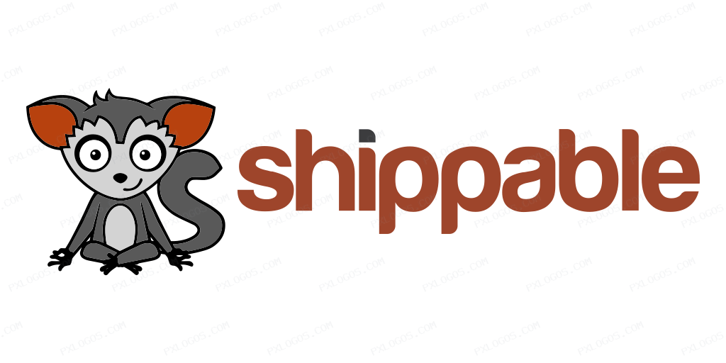 Shippable Wordmark Logo PNG with transparent background