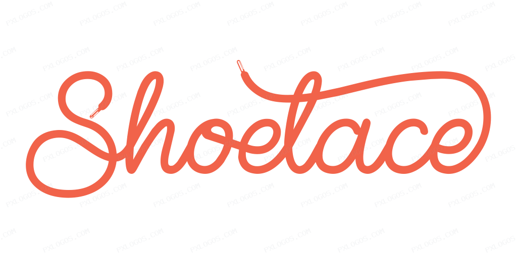Shoelacestyle Wordmark Logo PNG with transparent background
