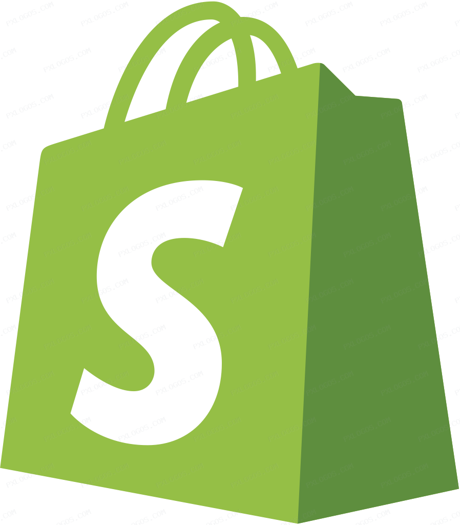 Shopify Logo PNG with transparent background