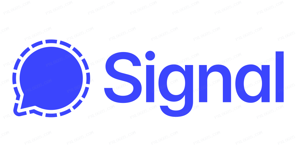 Signal Wordmark Logo PNG with transparent background