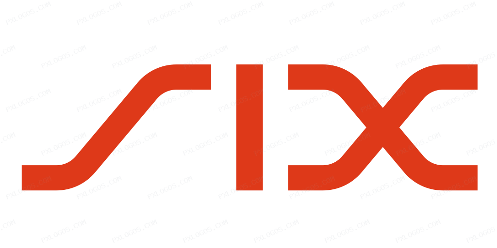 Six Group Wordmark Logo PNG with transparent background