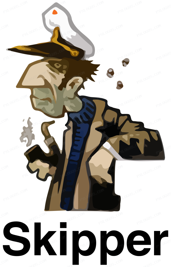 skipper Logo PNG with transparent background