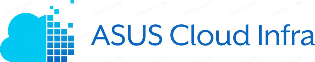 Asus Cloud Infra Logo PNG with transparent background