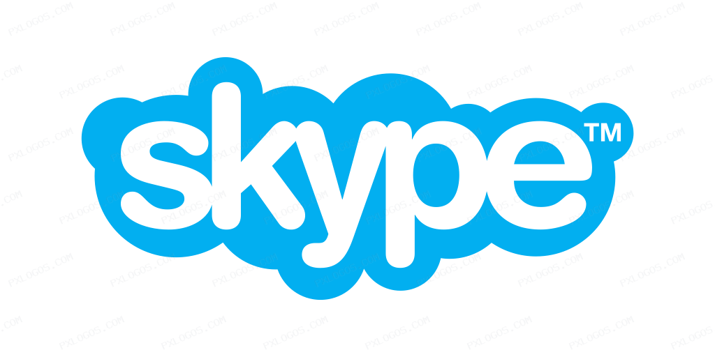 Skype Wordmark Logo PNG with transparent background