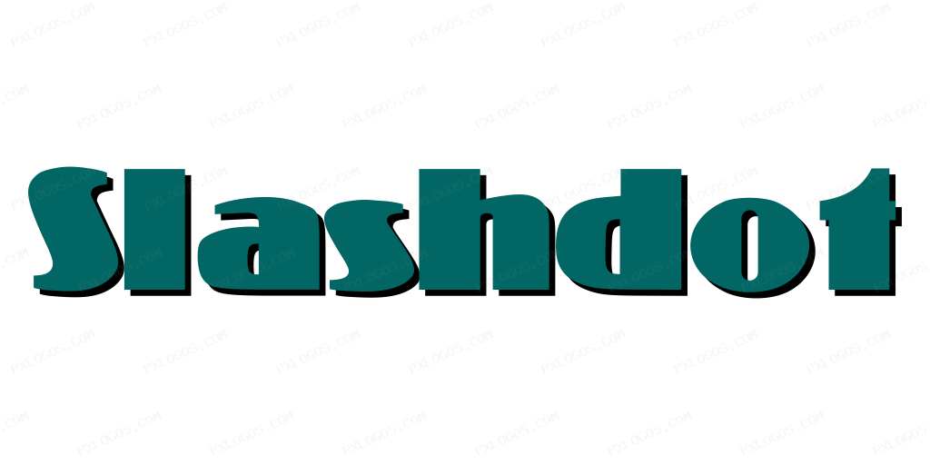 Slashdot Wordmark Logo PNG with transparent background