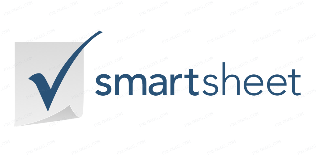 Smartsheet Wordmark Logo PNG with transparent background