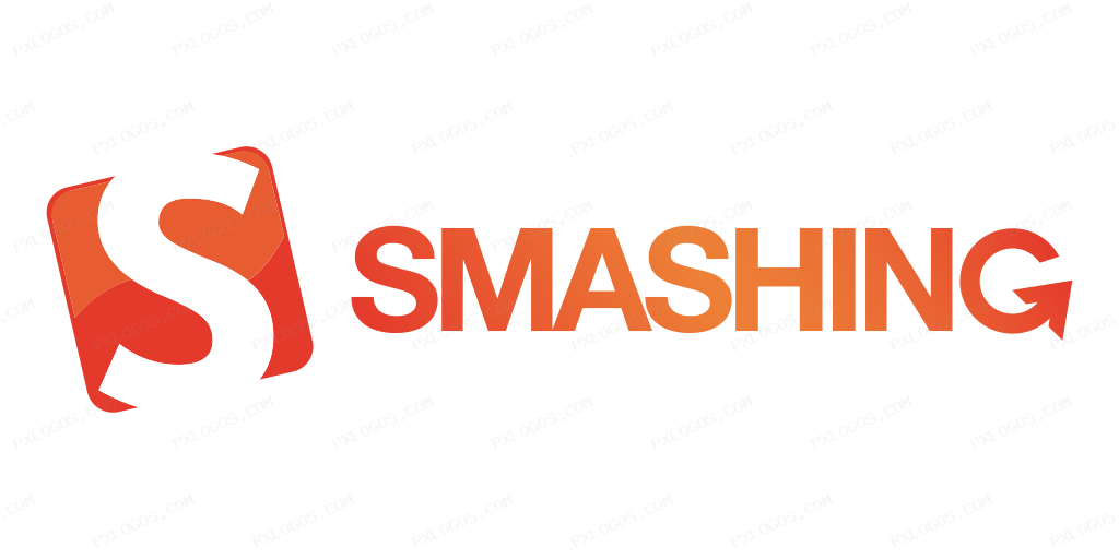 Smashingmagazine Wordmark Logo PNG with transparent background