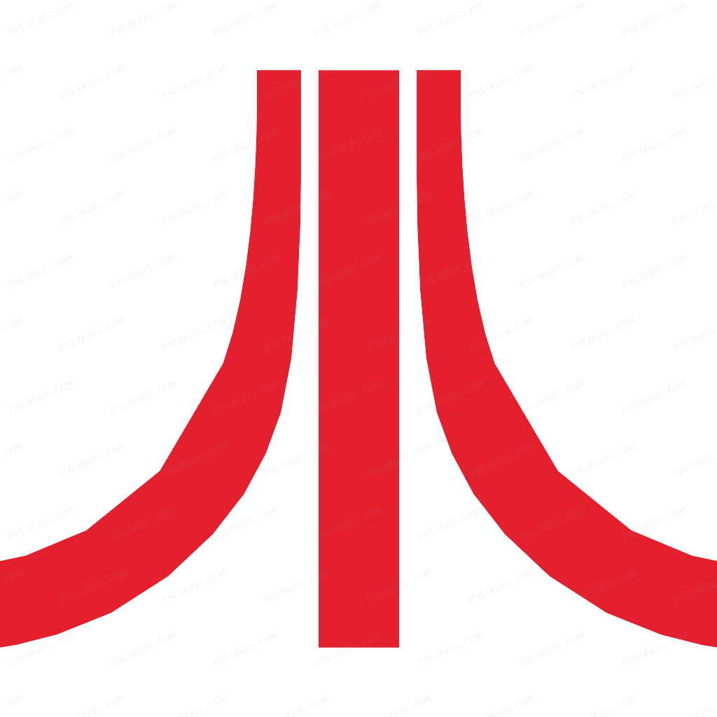 Atari Logo PNG with transparent background