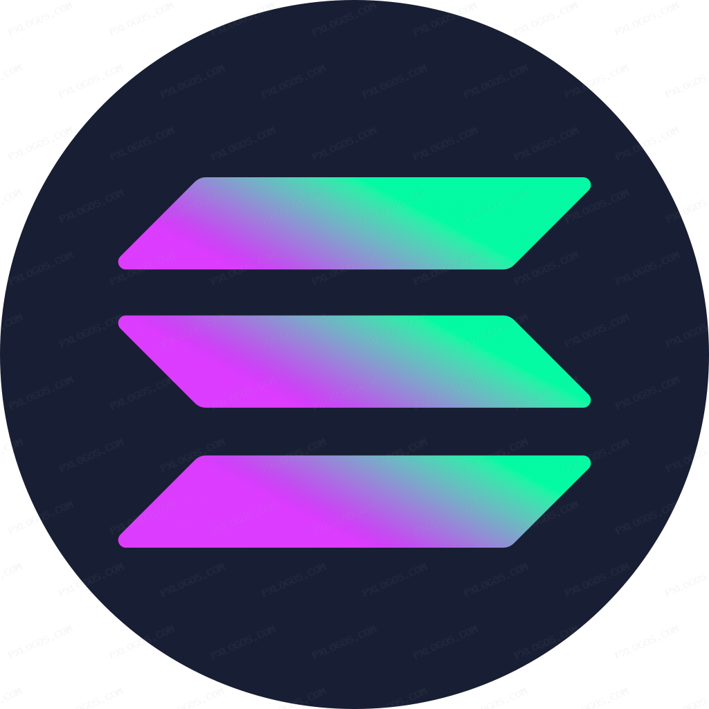 Solana Logo PNG with transparent background