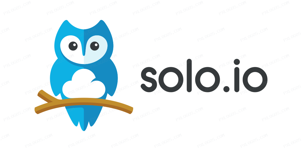 Soloio Wordmark Logo PNG with transparent background