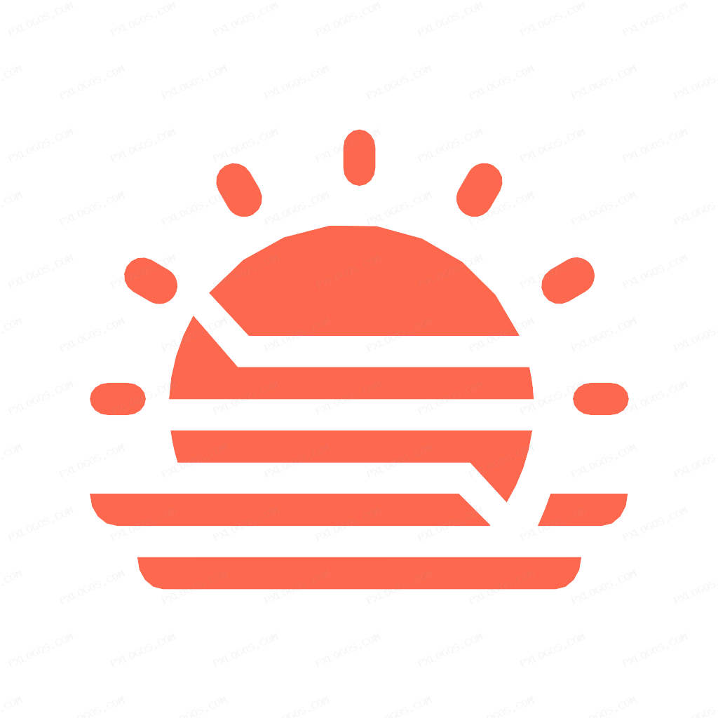 Sonne Logo PNG with transparent background