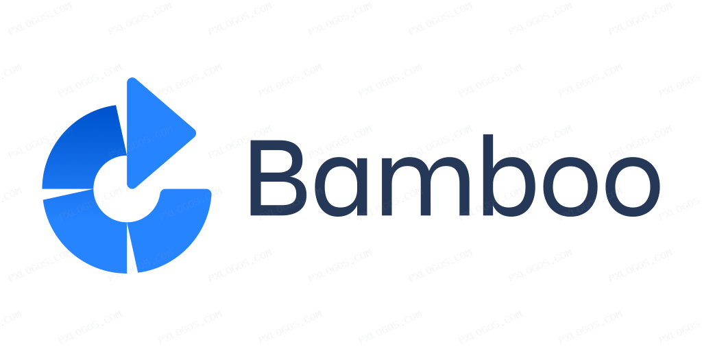 Atlassian Bamboo Wordmark Logo PNG with transparent background