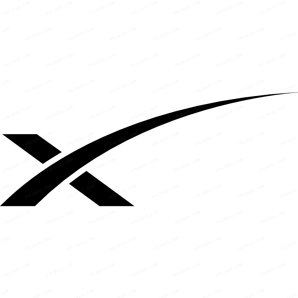 SpaceX Logo PNG with transparent background