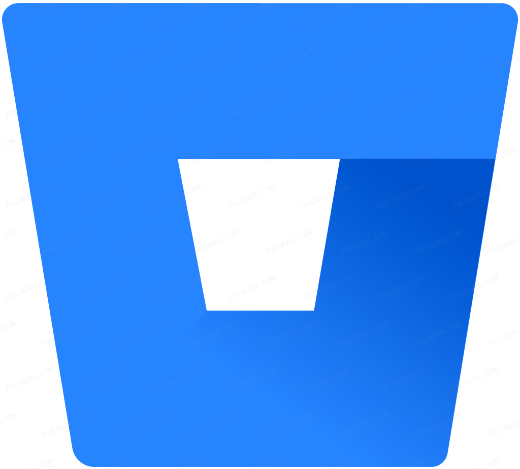Atlassian Bitbucket Logo PNG with transparent background